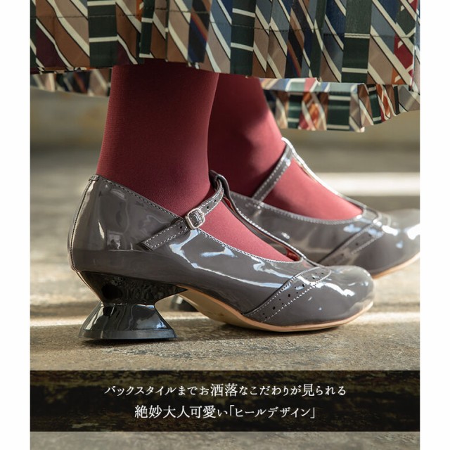 Tストラップパンプス』 【メール便不可】【50】[パンプス pumps ...