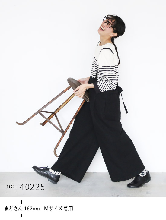ついに再入荷！】黒とキナリの、大人なボーダー。 レディース