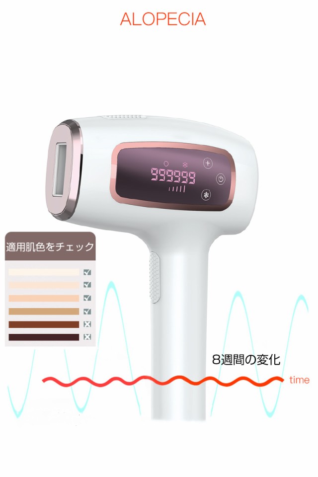 脱毛器 IPL光脱毛器 家庭用 光美容器 美肌機能 5段階調節 冷却クーリング機能 99万回照射 男女兼用 の通販はau PAY マーケット - 明誠ショップ  | au PAY マーケット－通販サイト