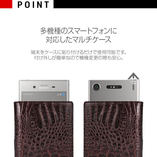 新品人気SALE スマホケース 手帳型 本革 マルチケース HANSMARE CROCO DOUBLE FLIP CAS スライド式 レザーの通販はau PAY マーケット - Mycase Casual|商品ロットナンバー:287341793 人気SALE人気