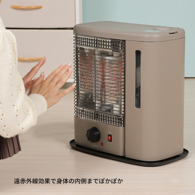 クワッズ スチーム加湿機能付電気ストーブ QS213 WARMTH