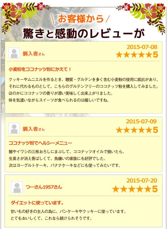 JASオーガニック認定 オーガニックココナッツフラワー（ココナッツ粉）280g