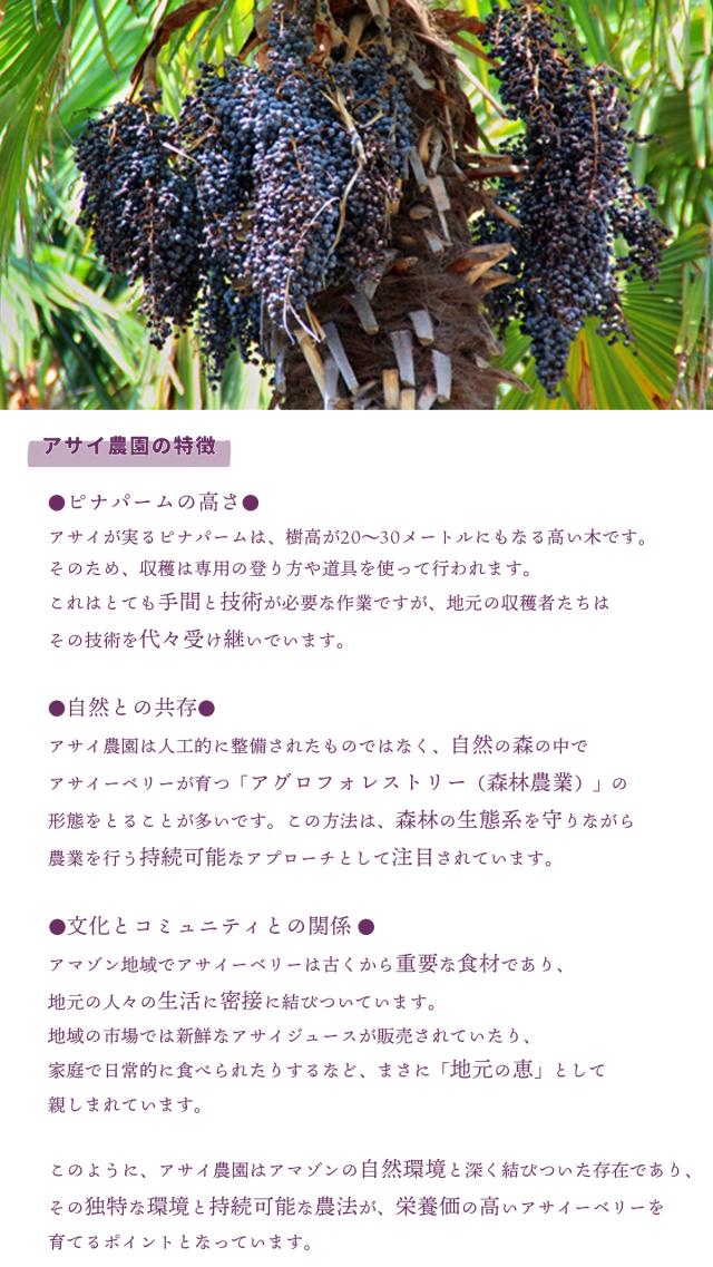 アサイベリードライパウダー100% 200g