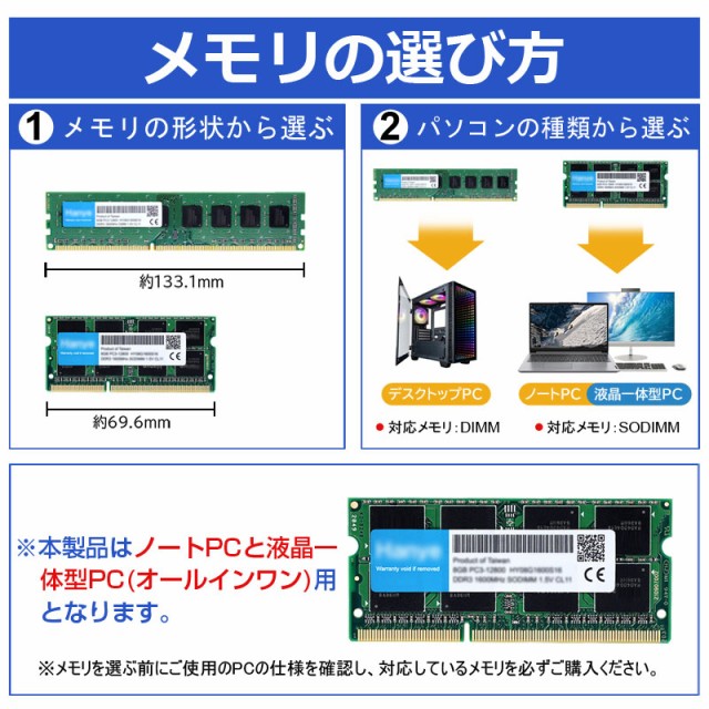 ノートPC用メモリ DDR4-2666 PC4-21300 8GB SODIMM TF48G26S819 V