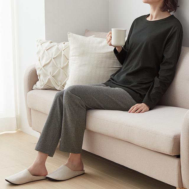 セルヴァン リカバリーケアシリーズ レディース 長袖シャツ＆ロングパンツ 《上下セット》(リカバリーウェア) 1-2W