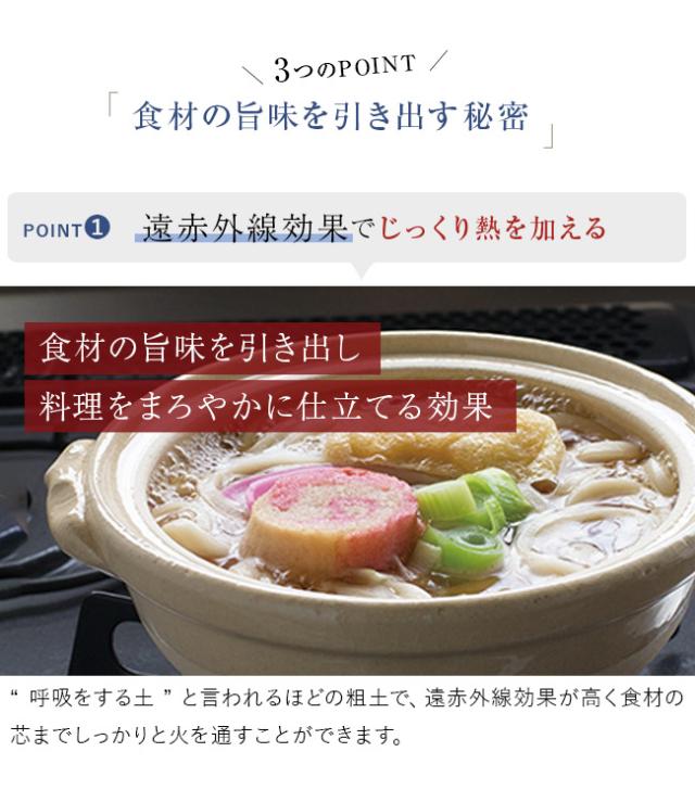 TOJIKI TONYA トウジキトンヤ 古伊賀土鍋 6号(土鍋 直火 ガス おしゃれ