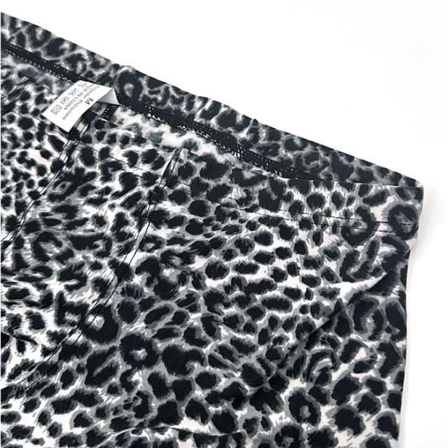 【送料無料】かっこいい ローライズ豹柄ボクサーショーツ