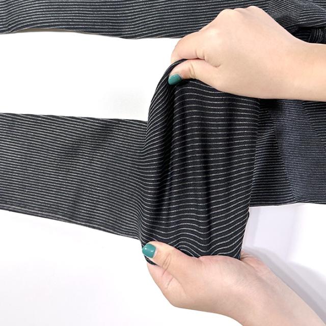 3D立体美尻 リブ編み厚手のトレーニングパンツ