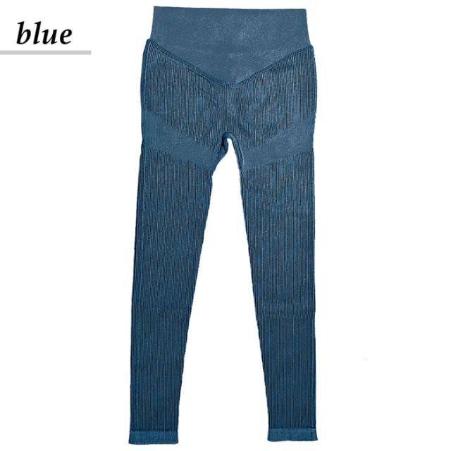 3D立体美尻 リブ編み厚手のトレーニングパンツ