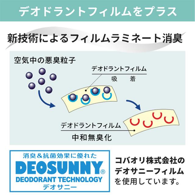【DEOTOP】 デオトップ 4大悪臭に効く！消臭テープ付きインナー