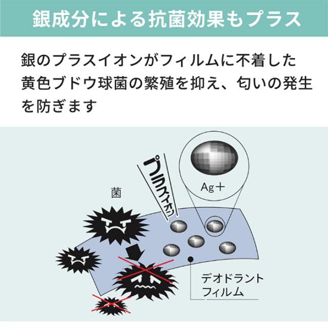 【DEOTOP】 デオトップ 4大悪臭に効く！消臭テープ付きインナー
