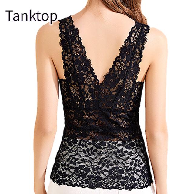 レースタンクトップ・キャミソール