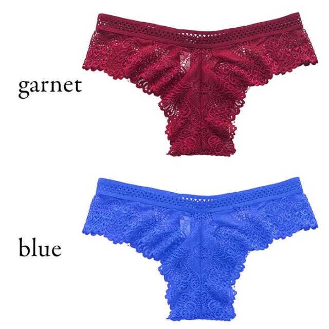 【プチプラ】 総レースのレディースブラジリアンショーツ