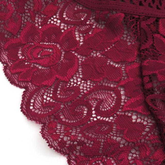 【プチプラ】 総レースのレディースブラジリアンショーツ