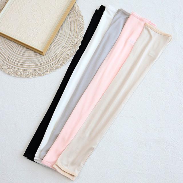 シルク100％UVカットロング手袋