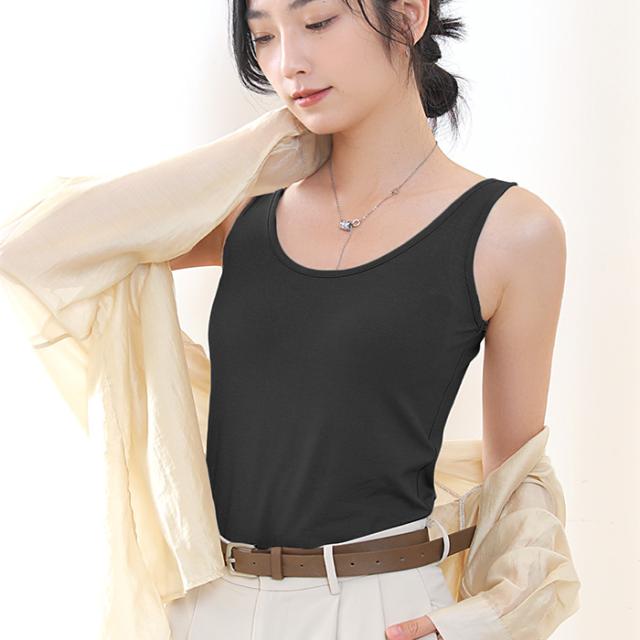 定番無地プチプラキャミソールタンクトップ