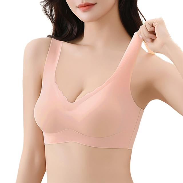 【送料無料】 素肌感覚 ノンワイヤーシームレスブラ