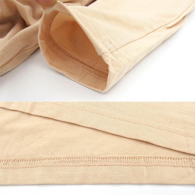 大きめ汗取りパッド付き サラサラ快適長袖インナー