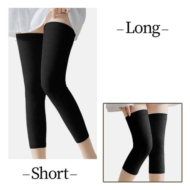 脚にも腕にも使える 綿混のあったかレッグウォーマー