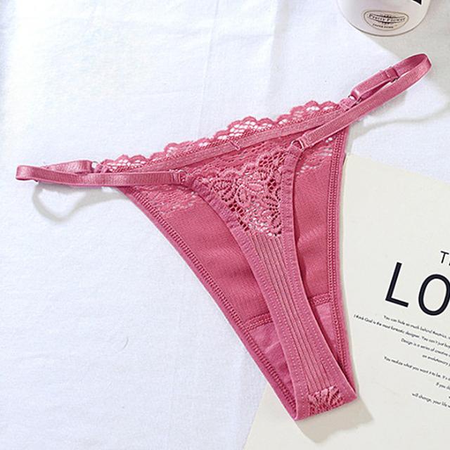 サイズ調整できるレディース腰ゴムTバック