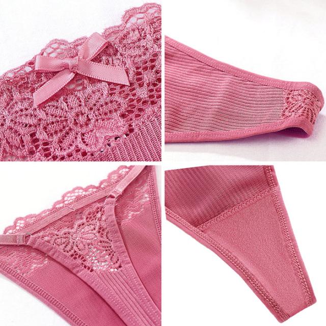 サイズ調整できるレディース腰ゴムTバック