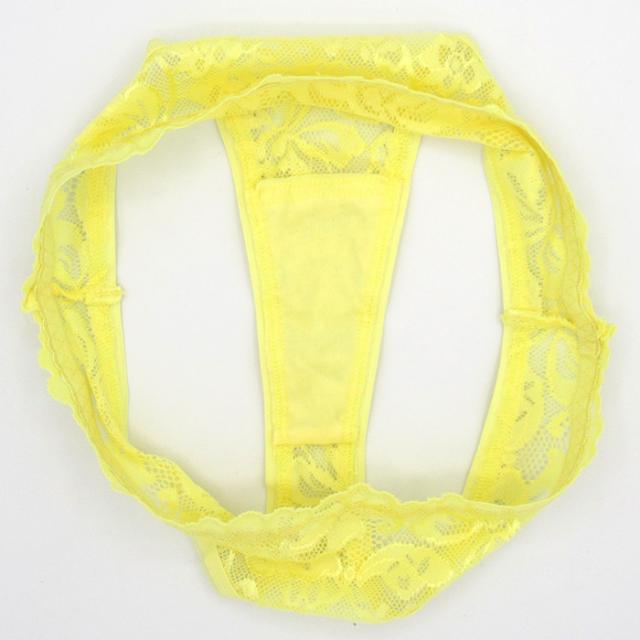 【プチプラ】 総レースのレディースセクシーTバックショーツ