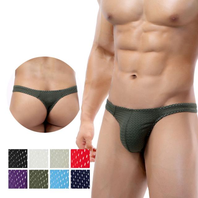 メッシュ素材で快適♪通気性抜群なスポーティTバック