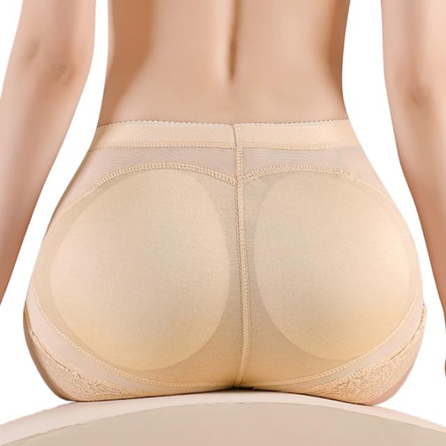 【送料無料】履くだけ簡単！パッド入りヒップアップガードル