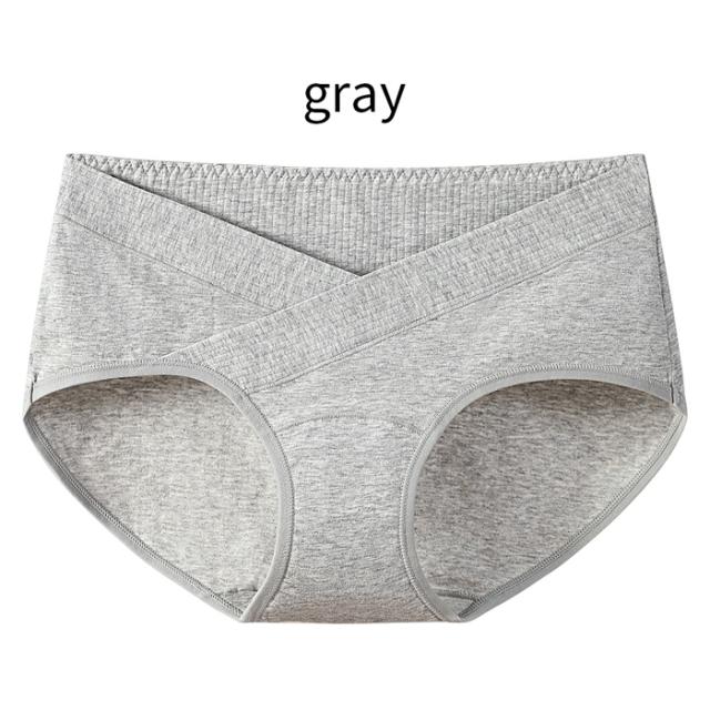 【送料無料】お腹を締め付けないローライズマタニティショーツ