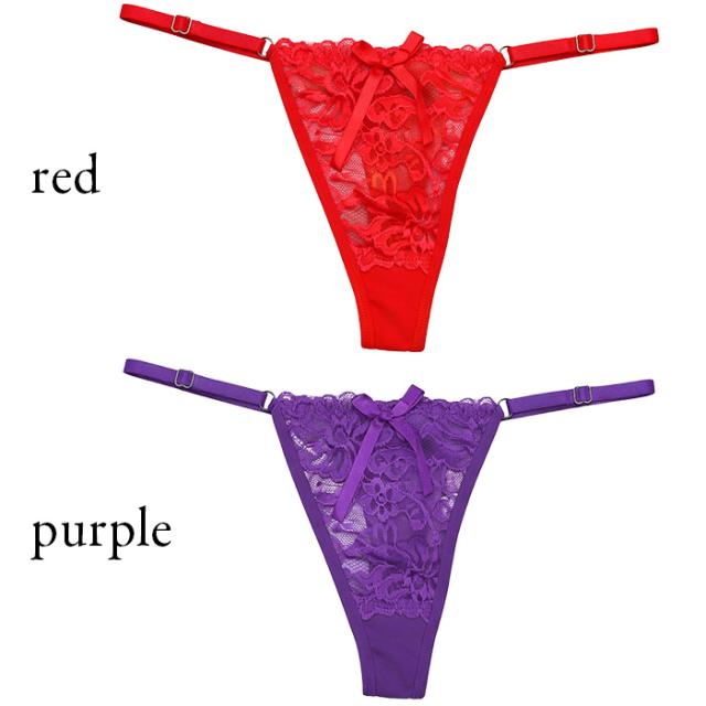 【プチプラ】 サイズ調整できる サイドストリングTバック