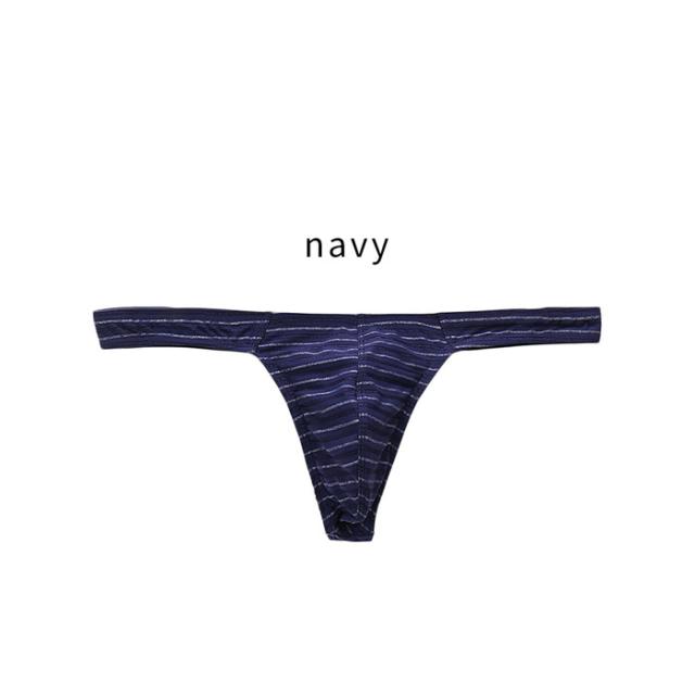 ボーダー柄がおしゃれなで肌触りが気持ち良いTバック