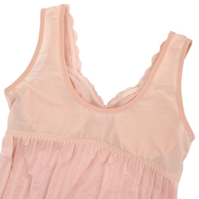 カップ付きマキシ丈ルームドレス