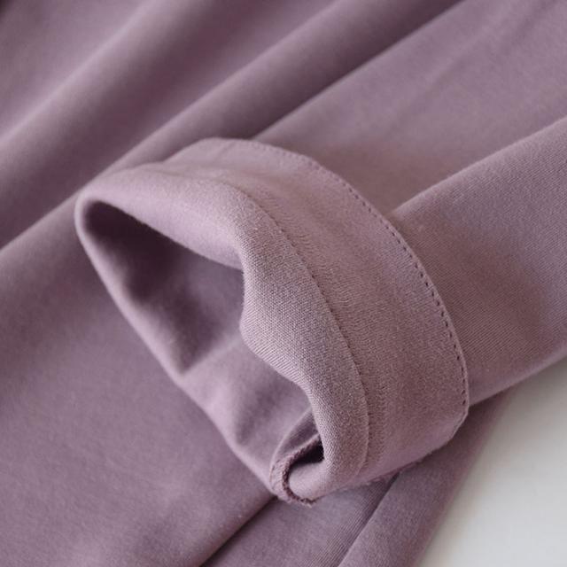 コットン100肌触りの良い滑らか男女パジャマ