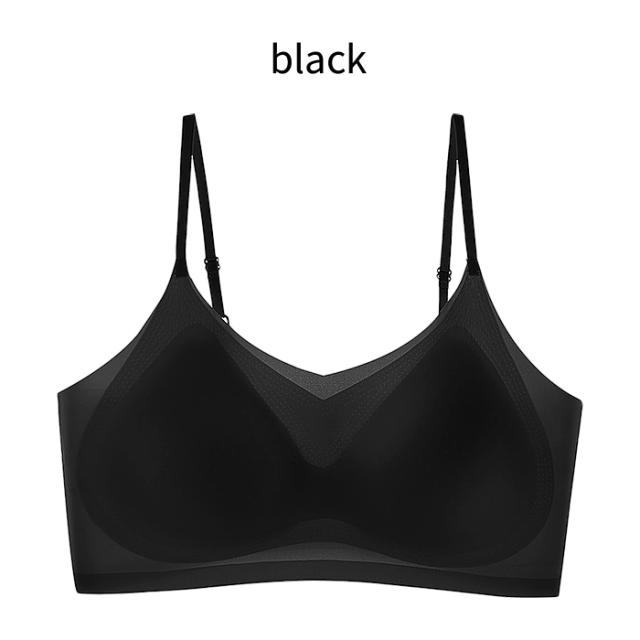 【 送料無料 】 紙より薄いシームレスノンワイヤーブラ
