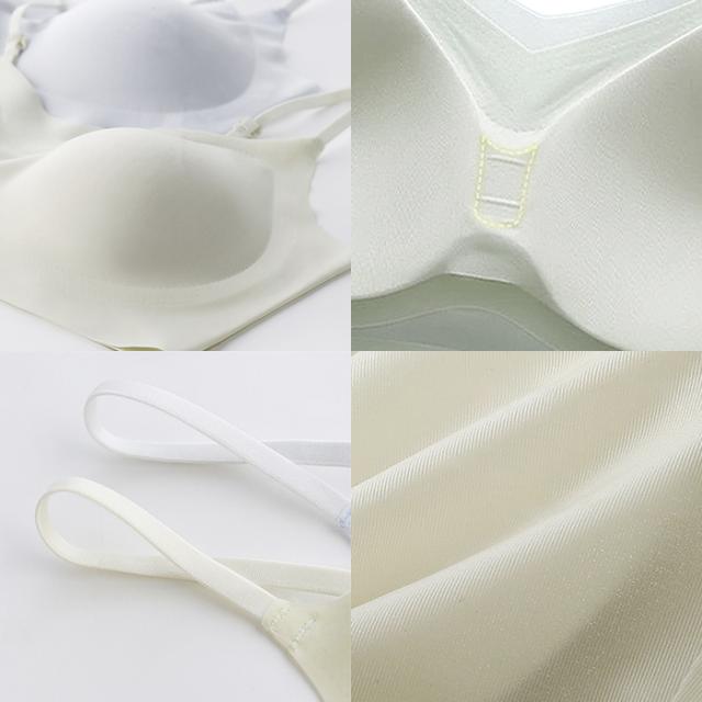 【 送料無料 】 紙より薄いシームレスノンワイヤーブラ