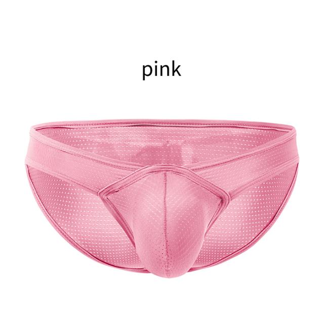 メッシュ素材で快適な履き心地のメンズビキニブリーフ