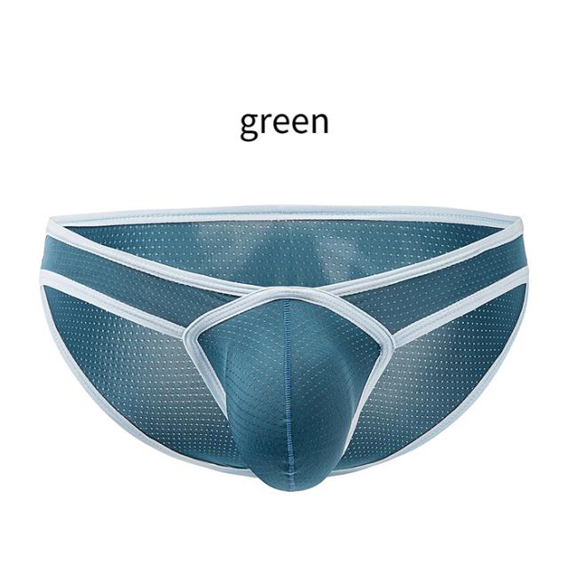 メッシュ素材で快適な履き心地のメンズビキニブリーフ
