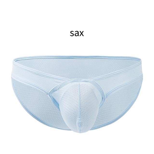 メッシュ素材で快適な履き心地のメンズビキニブリーフ