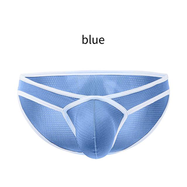 メッシュ素材で快適な履き心地のメンズビキニブリーフ