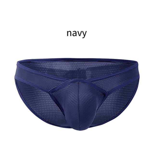 メッシュ素材で快適な履き心地のメンズビキニブリーフ