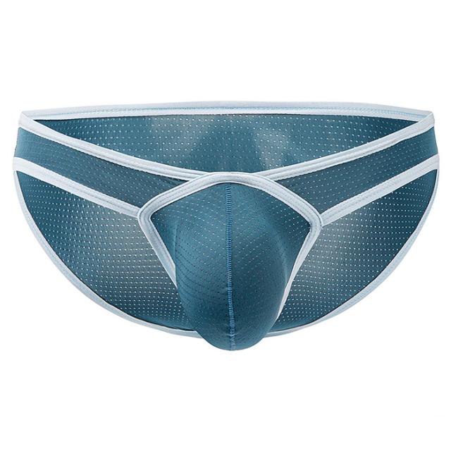 メッシュ素材で快適な履き心地のメンズビキニブリーフ