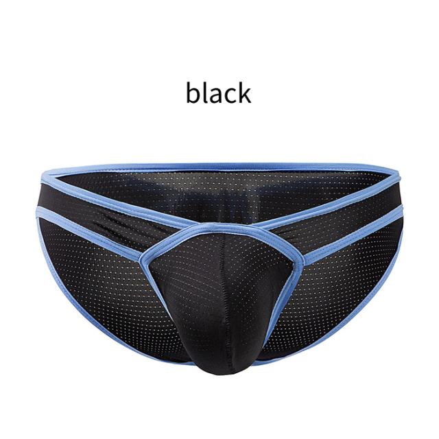 メッシュ素材で快適な履き心地のメンズビキニブリーフ