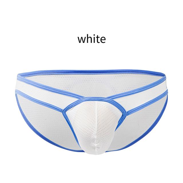 メッシュ素材で快適な履き心地のメンズビキニブリーフ