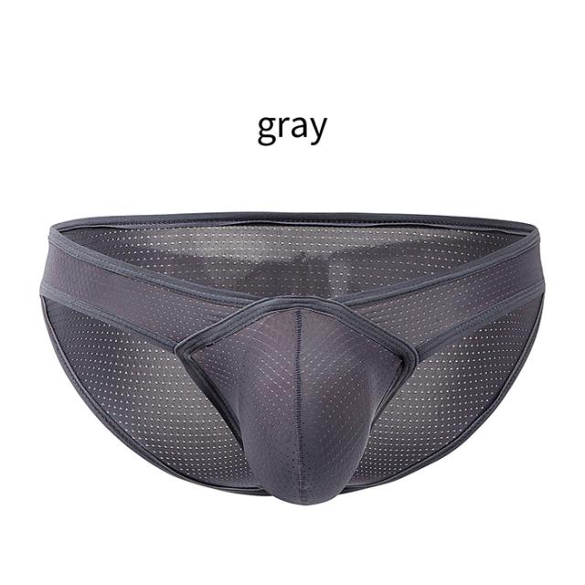 メッシュ素材で快適な履き心地のメンズビキニブリーフ