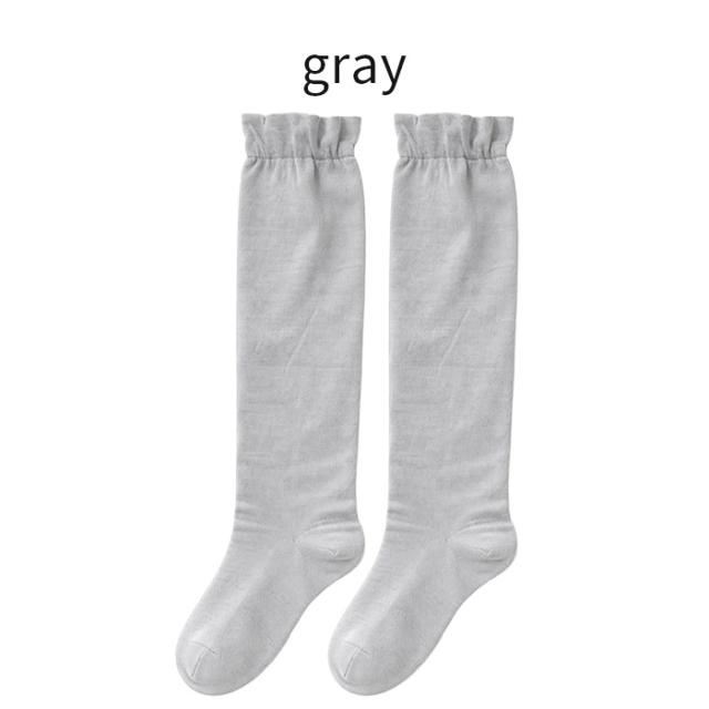 【送料無料】 綿100%レディースおやすみハイソックス