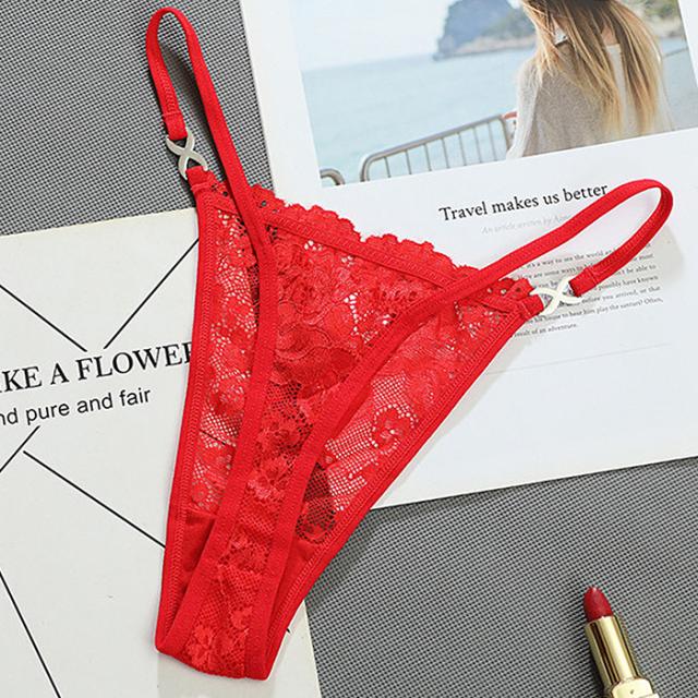 【プチプラ大特価】きらきらチャーム レディースレースTバック