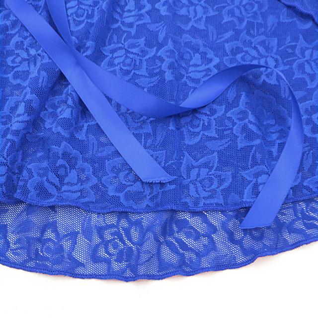 【バレエインナーはカーリーショップ】花柄レース巻きスカート