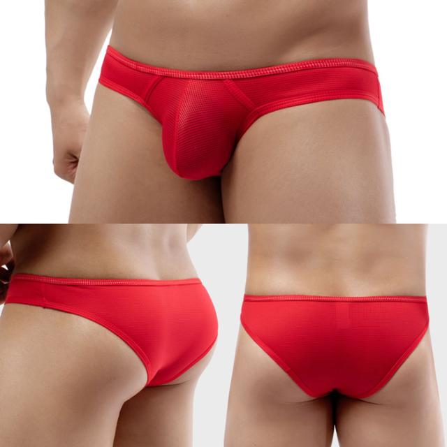 メッシュ素材で快適♪通気性抜群なビキニブリーフ