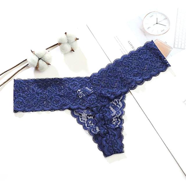 【プチプラ大特価】透ける花柄レースのレディースTバック