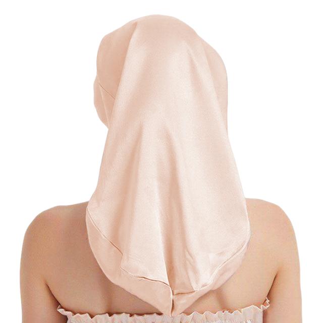 【送料無料】シルク100％の贅沢ナイトケア ロングナイトキャップ